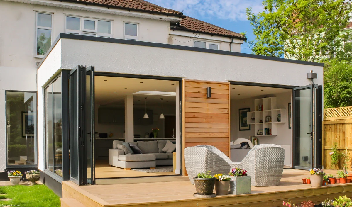 Luxury Bi-Fold Doors Elegant & Space-Saving Design