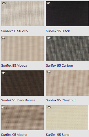 Retractable Screen System Color Panel