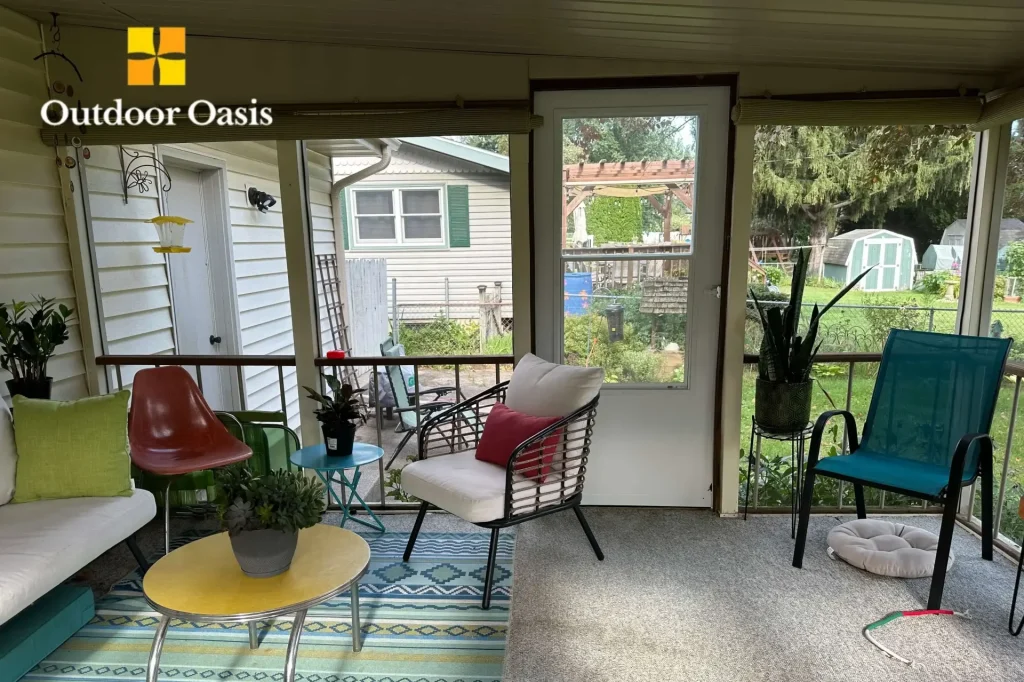 Screen Porch Upgrade to 3 Season Sunroom in Madison, WI