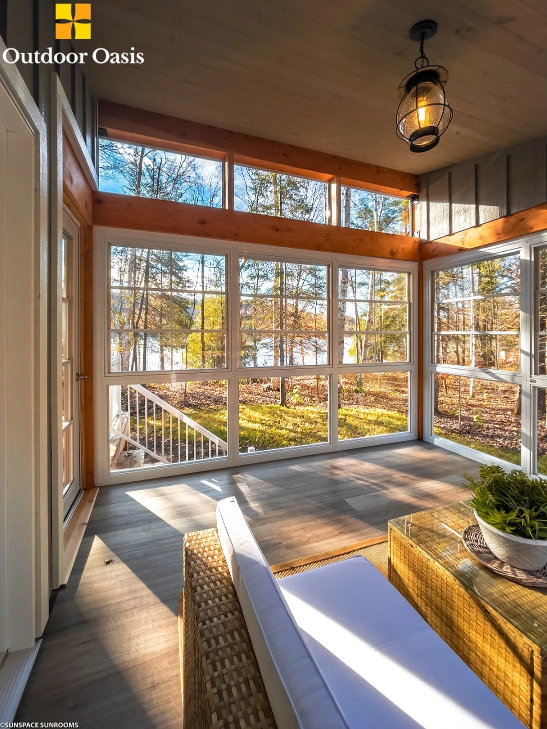Sunspace WeatherMaster™ windows and walls under