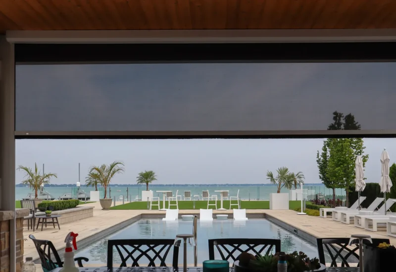 Retractable Screen for Outdoor Comfort