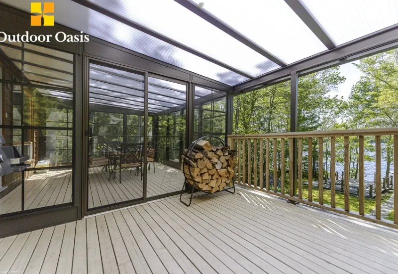 acrylic roof and privacy screen 2