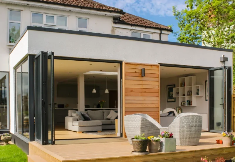 Luxury Bi-Fold Doors Elegant & Space-Saving Design